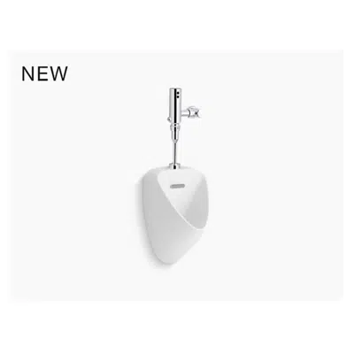 Tend™ Washout Urinal with Mach® Tripoint® touchless DC 0.125 gpf flushometer için görüntü