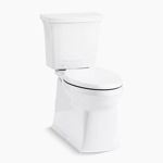 corbelle® tall two-piece elongated toilet with skirted trapway, 1.28 gpf