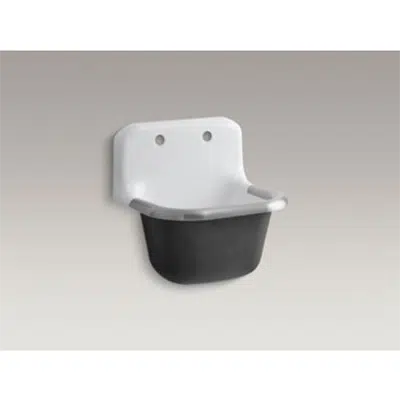 K-6714 Bannon™ 22-1/4" x 18-1/4" x 23” wall-mount service sink 이미지