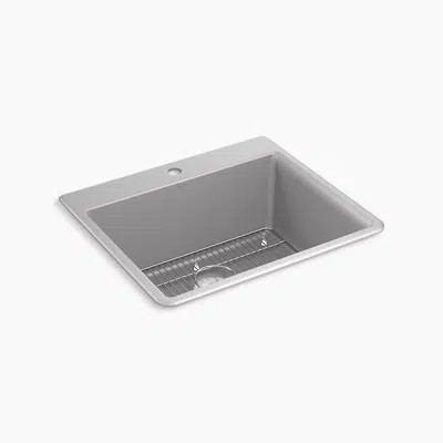 Image for Ealing™ 25" top-/undermount single-bowl kitchen sink