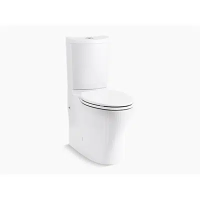 Image pour K-76395 Veil® Intelligent compact elongated dual-flush wall hung toilet bowl and actuator plate