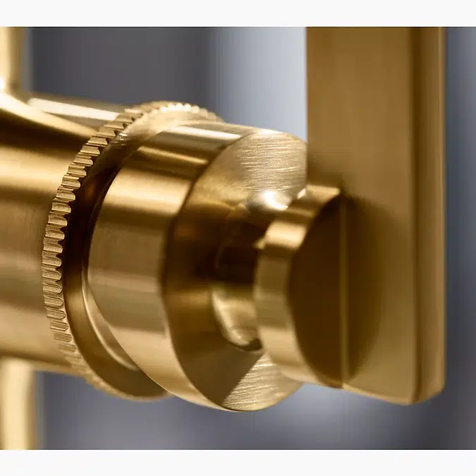 Castia™ by Studio McGee Floor-mount bath filler trim with handshower