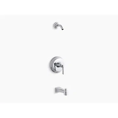 изображение для K-TLS11077-4 Archer® Rite-Temp(R) bath and shower valve trim with lever handle and spout, less showerhead