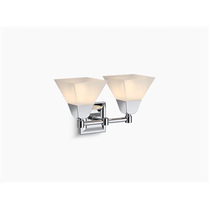 K-23687-BA02 Memoirs® Two-light sconce