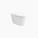 veil® wall-hung compact elongated toilet, dual-flush