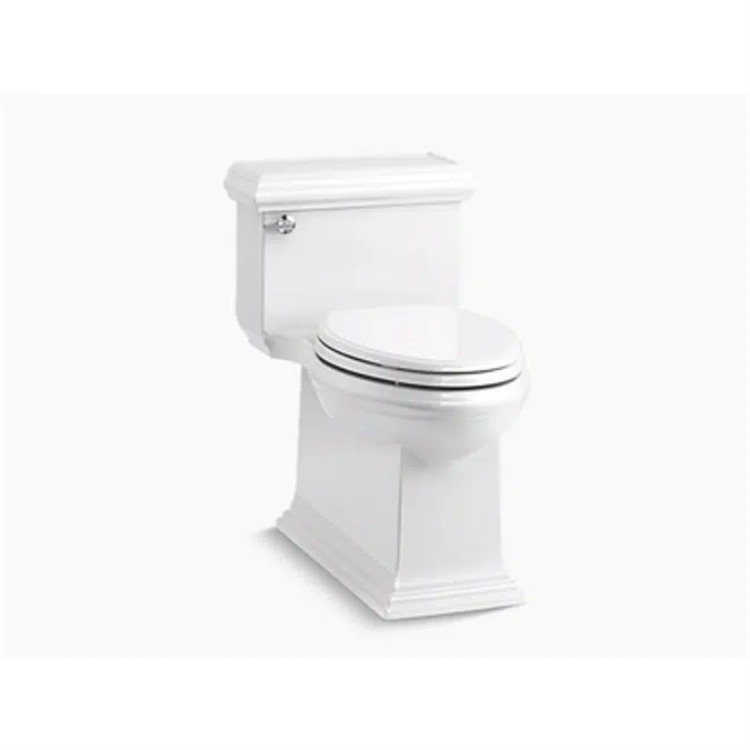 k-6424 memoirs® classic comfort height® one-piece compact elongated 1.28 gpf chair height toilet with slow-close seat