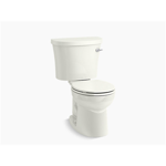 k-25097-ra kingston™ two-piece round-front 1.28 gpf toilet with right-hand trip lever