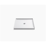 k-8647 rely® 36" x 42" single-threshold shower base with center drain