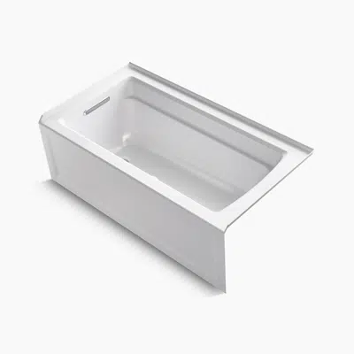 Image for Archer® 60" x 32" alcove bath, left drain