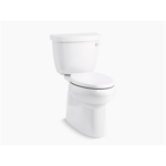 k-5310-ra cimarron® comfort height® two-piece elongated 1.28 gpf chair height toilet with right-hand trip lever