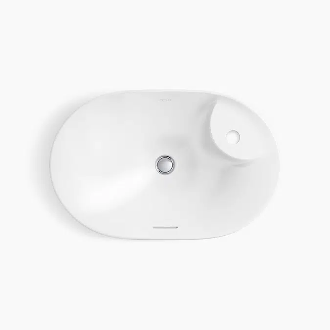 Chalice 22-3/4" oval vessel bathroom sink