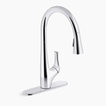 bevin™ pull-down kitchen sink faucet with two-function sprayhead