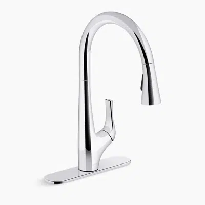 Image for Bevin™ Pull-down kitchen sink faucet with two-function sprayhead