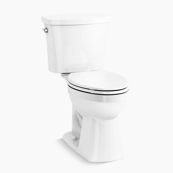 Kelston® Two-piece elongated toilet, 1.28 gpf