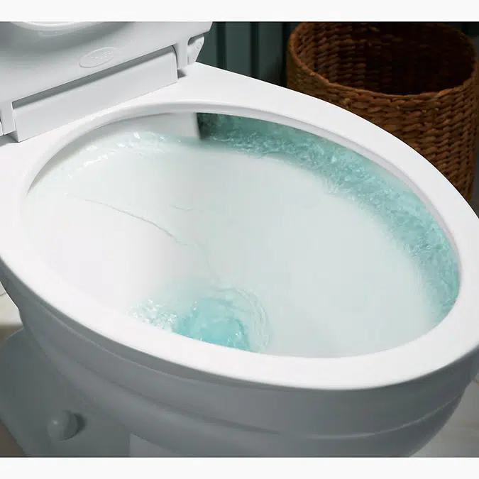 Kelston® Two-piece elongated toilet, 1.28 gpf