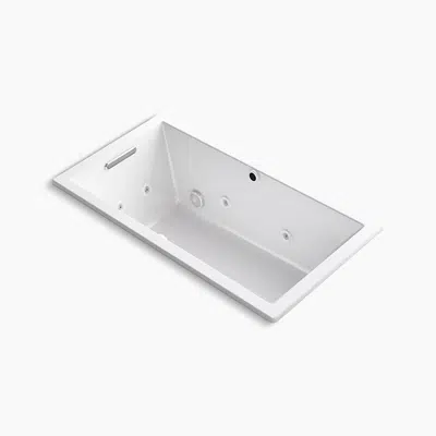 Underscore® 60" x 32" drop-in Heated BubbleMassage™ air bath with whirlpool için görüntü