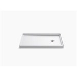 k-8638 rely® 48" x 32" single-threshold shower base with right-hand drain