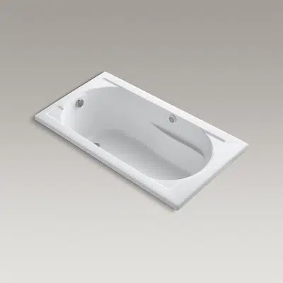 kép a termékről - Devonshire® 60" x 32" Heated BubbleMassage™ air bath with reversible drain