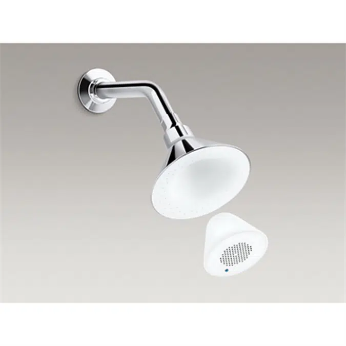 K-9245 Moxie® 2.5 gpm single-function showerhead with wireless speaker