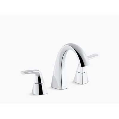 K-R21996-4D Elmbrook™ Widespread bathroom sink faucet için görüntü