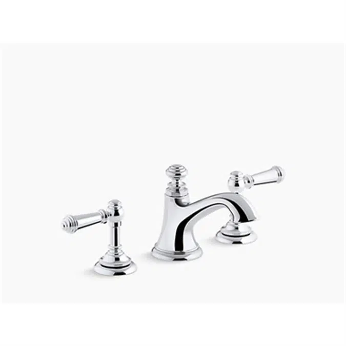 K-72759 Artifacts® with Bell design Widespread bathroom sink spout