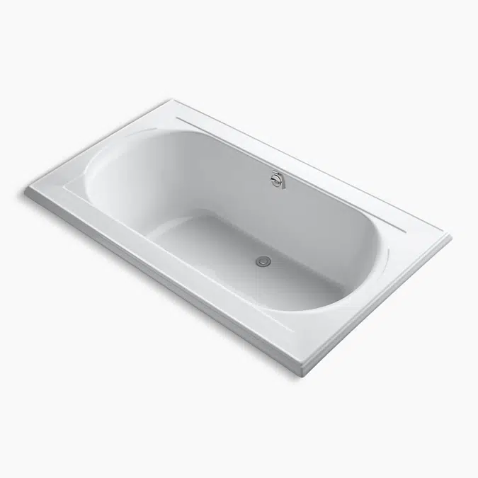 K 1137 W1 0 | Underscore™ 72" X 42" Drop In Bath With Bask® Heated