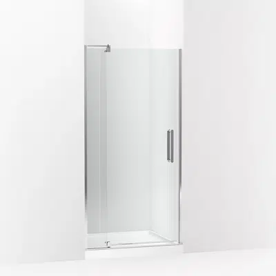 Image for Echelon® 70" H pivot shower door with 5/16"-thick glass