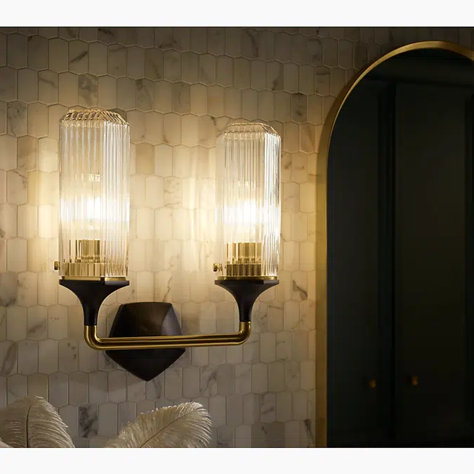 Occasion™ 14" two-light sconce