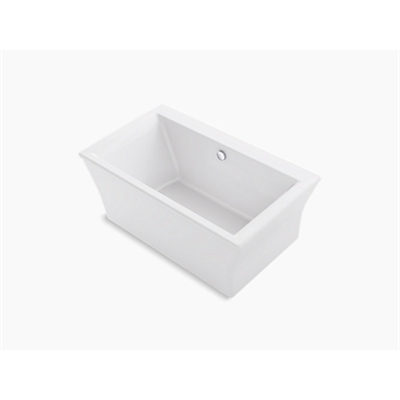Image for Stargaze® 60" x 34" freestanding bath with fluted shroud and center drain