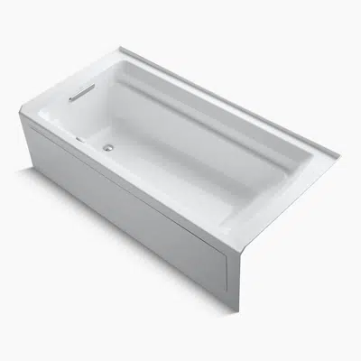 รูปภาพสำหรับ Archer® 72" x 36" alcove Heated BubbleMassage™ air bath, left drain