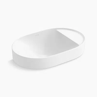 Image for Chalice 22-3/4" oval vessel bathroom sink