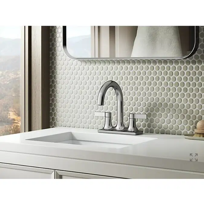 Venza™ Centerset bathroom sink faucet, 1.2 gpm