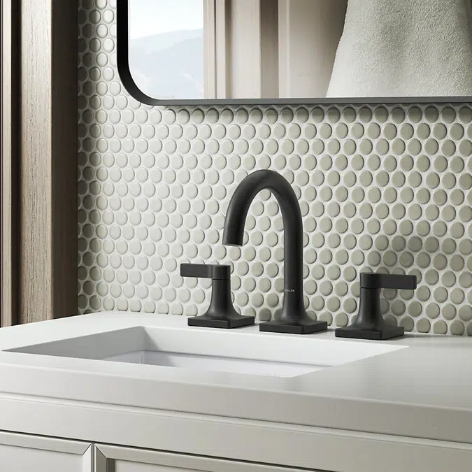 Venza® Widespread bathroom sink faucet, 1.0 gpm