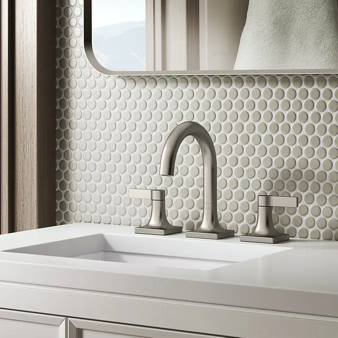 Venza® Widespread bathroom sink faucet, 1.0 gpm