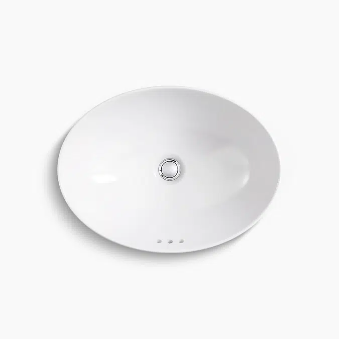 Vox® 20" oval drop-in vessel bathroom sink