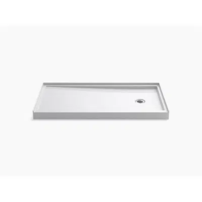 K-8458 Rely® 60" x 32" single-threshold shower base with right-hand drain için görüntü