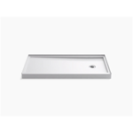 k-8458 rely® 60" x 32" single-threshold shower base with right-hand drain