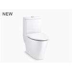 k-23188 reach® curv one-piece compact elongated dual-flush toilet with skirted trapway