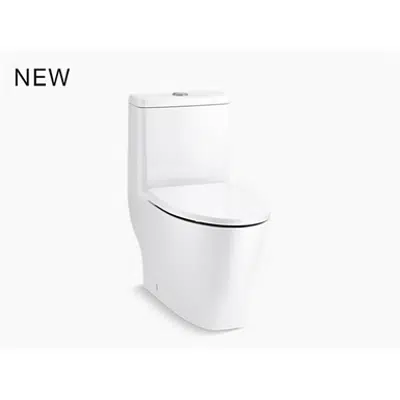Image for K-23188 Reach® Curv One-piece compact elongated dual-flush toilet with skirted trapway