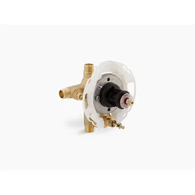 bilde for K-11748-KS Rite-Temp® 1/2" pressure-balancing valve with push-button diverter and screwdriver stops