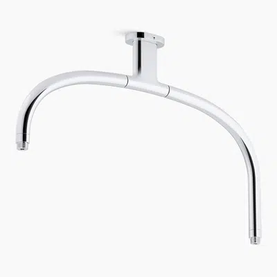 afbeelding voor Statement™ Ceiling-mount single-function dual rainhead arm