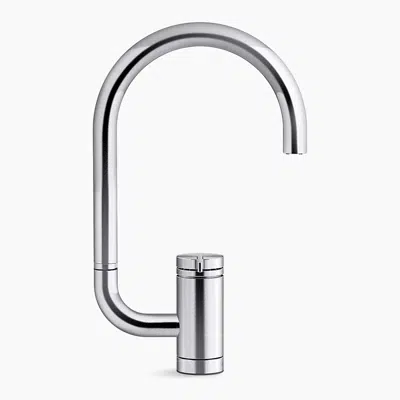 Image for Components® Single-handle bar sink faucet with two-function extended-reach spout