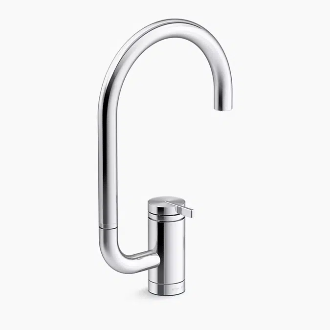 Components® Single-handle bar sink faucet with two-function extended-reach spout