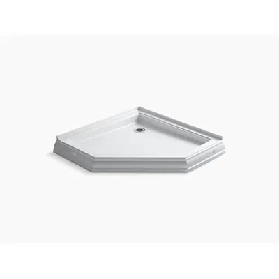 изображение для K-9542 Memoirs® 42" x 42" neo-angle single threshold rear center drain shower base