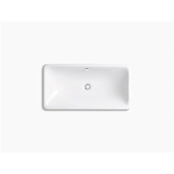 K-20212 Iron Plains® Trough Rectangle Drop-in/undermount bathroom sink