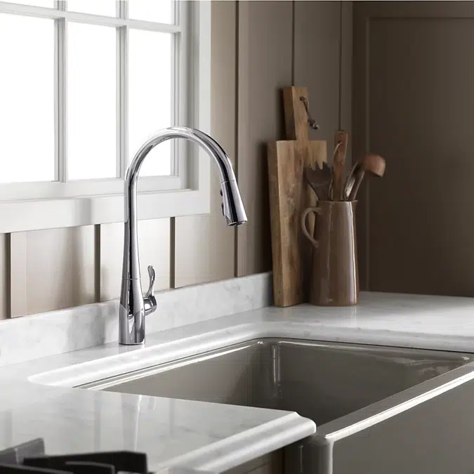Whitehaven® Smart Divide® 35-3/4" undermount double-bowl farmhouse kitchen sink