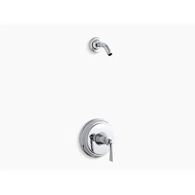 K-TLS11078-4 Archer® Rite-Temp(R) shower valve trim with lever handle, less showerhead için görüntü