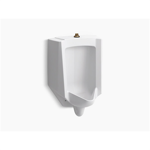 k-4991-et bardon™ high-efficiency urinal (heu), washout, wall-hung, 0.125 gpf to 1.0 gpf, top spud