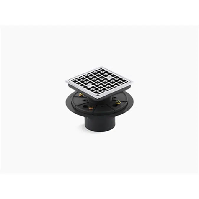 K-9136 Clearflo Square design tile-in shower drain