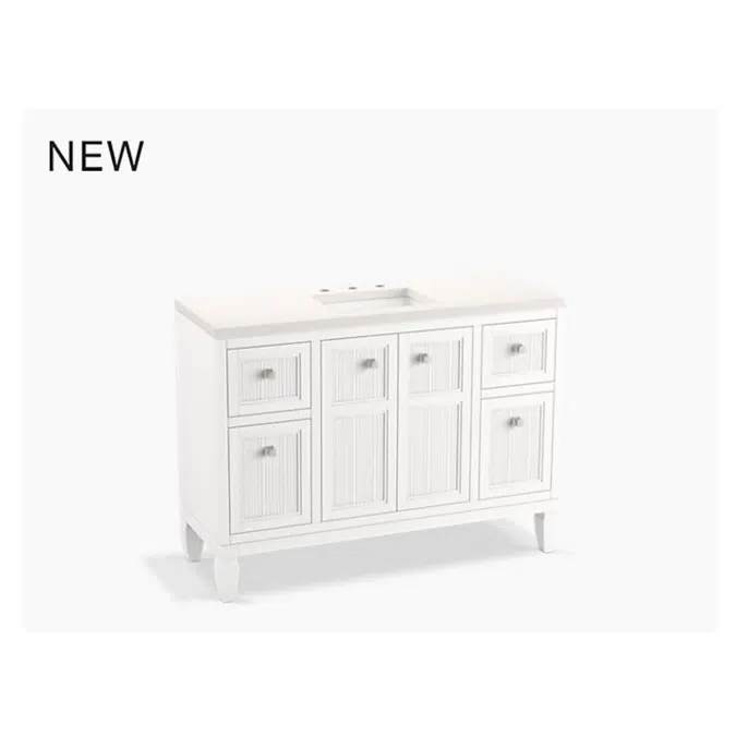 K-33538-ASB Hearthaven™ 48" bathroom vanity set